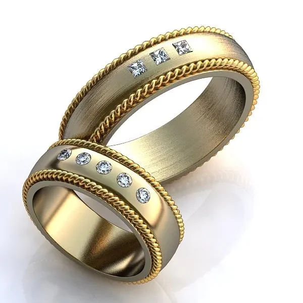 Кольцо "Parallel Rock Ring"