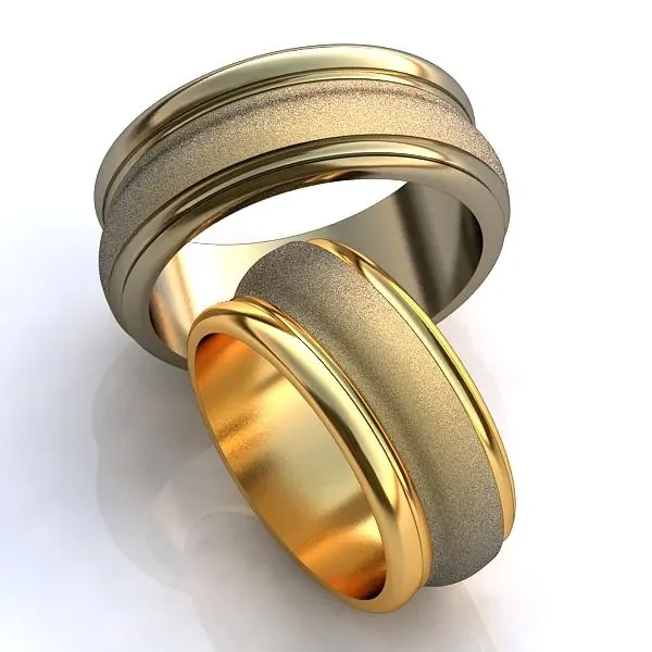 Кольцо "Parallel Image Pendant"