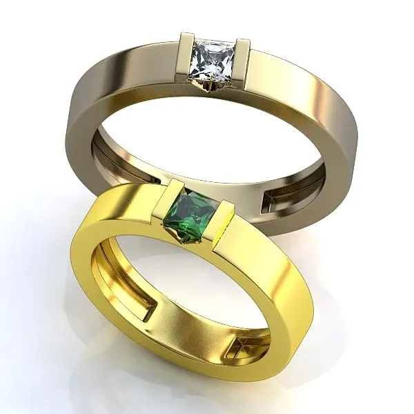 Кольцо "Crisp Teardrop Anklet"